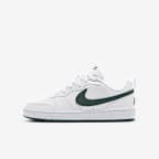 Calzado para ninos grandes Nike Court Borough Low Recraft Blanco
